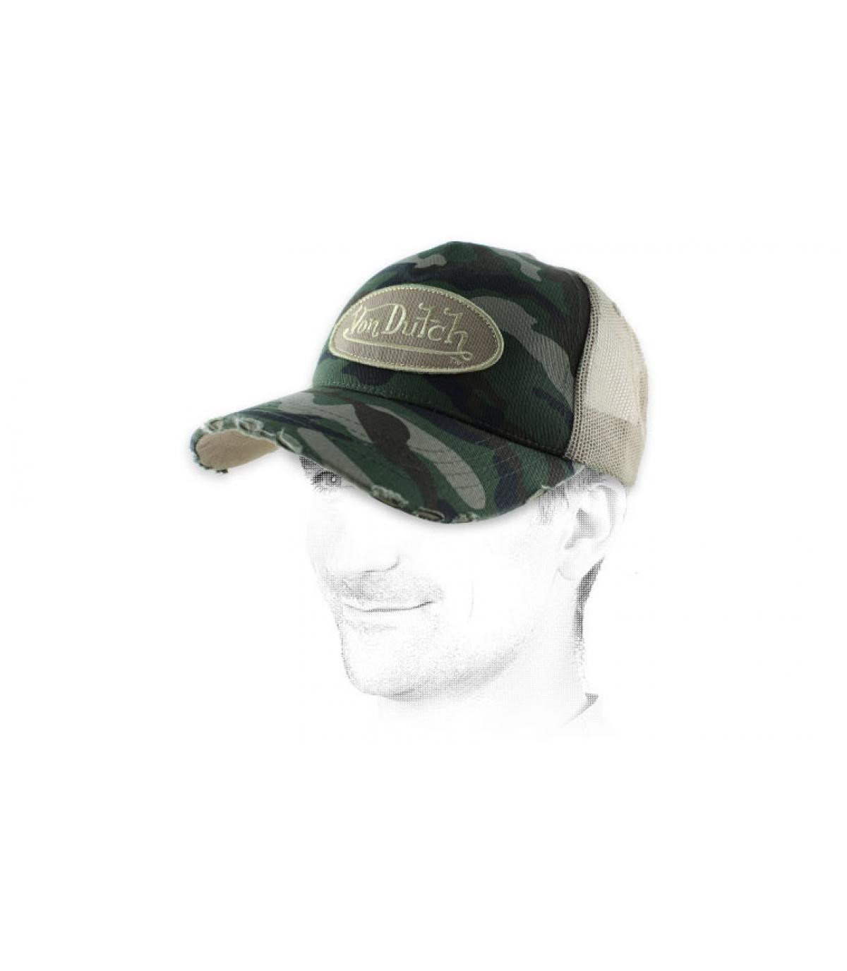 Von Dutch camo camionista Trucker Camo tan Von Dutch camo camionista Trucker Camo tan